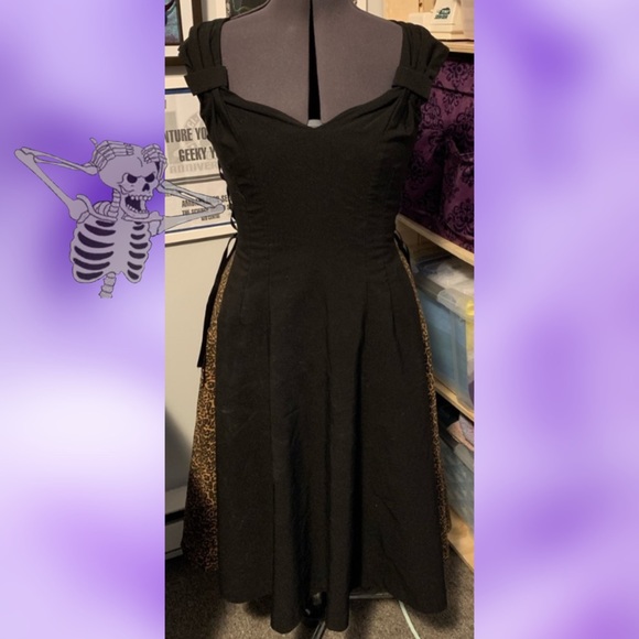 Bettie Page Dresses & Skirts - Leopard Print Bettie Page by Tatyana Dress